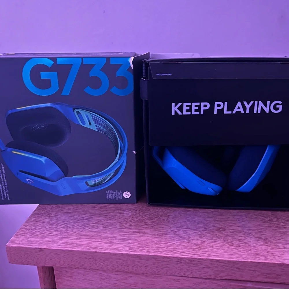 Logitech G733 Wireless Gaming Headset *NO USB DONGLE*